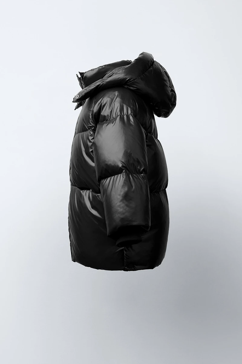 DOWN PUFFER COAT WATER REPELLENT AND WIND RESISTANT