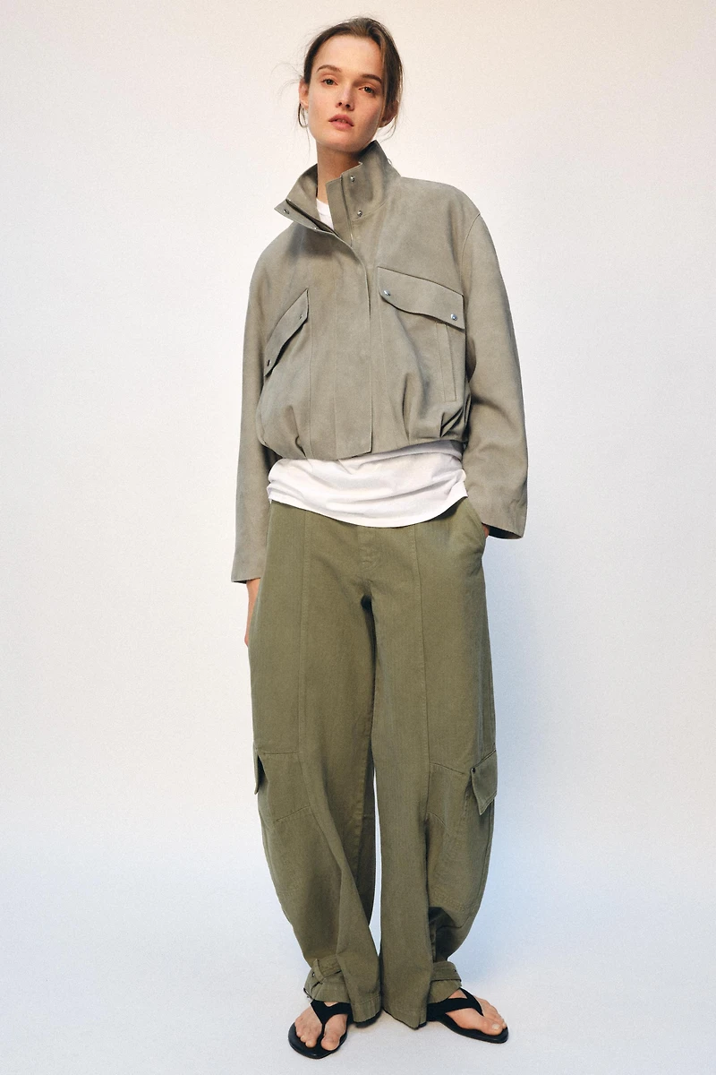 ZW COLLECTION LIMITED EDITION SUEDE LEATHER JACKET