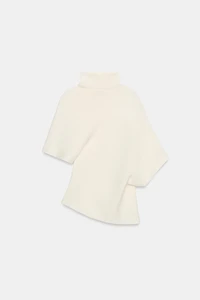 PULL ASYMÉTRIQUE EN MAILLE