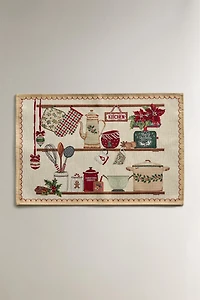 SET DE TABLE CUISINE NOËL