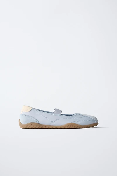 SPORTY BALLET FLATS