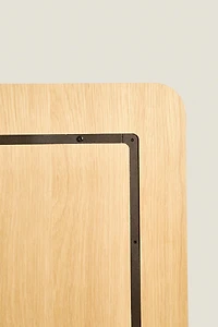 WOODEN WALL BASKETBALL HOOP