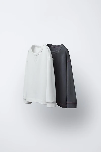 TWO-PACK OF PIQUÉ SHIRTS WITH EMBOSSED LOGO