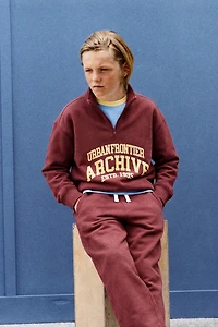 BARREL JOGGING PLUSH PANTS