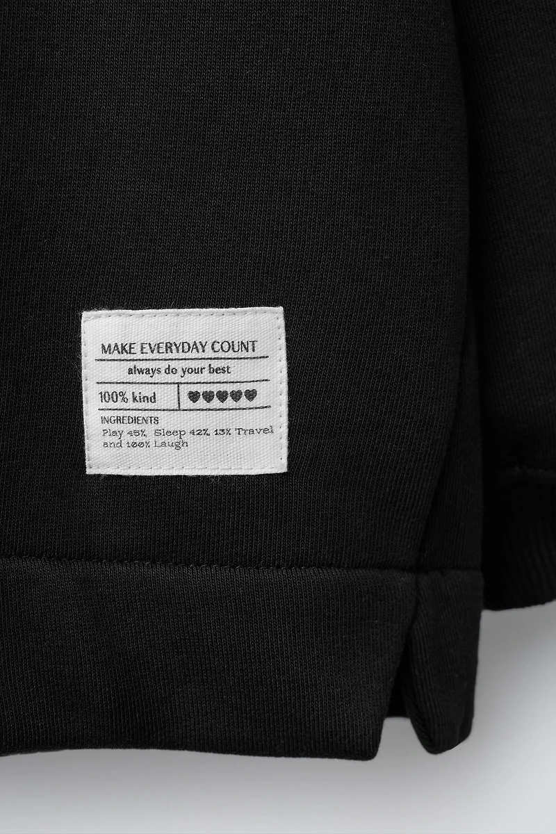 PLAIN LABEL SWEATSHIRT
