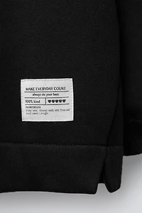 PLAIN LABEL SWEATSHIRT