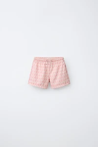 2-6 YEARS/ PALM TREE SWIM SHORTS