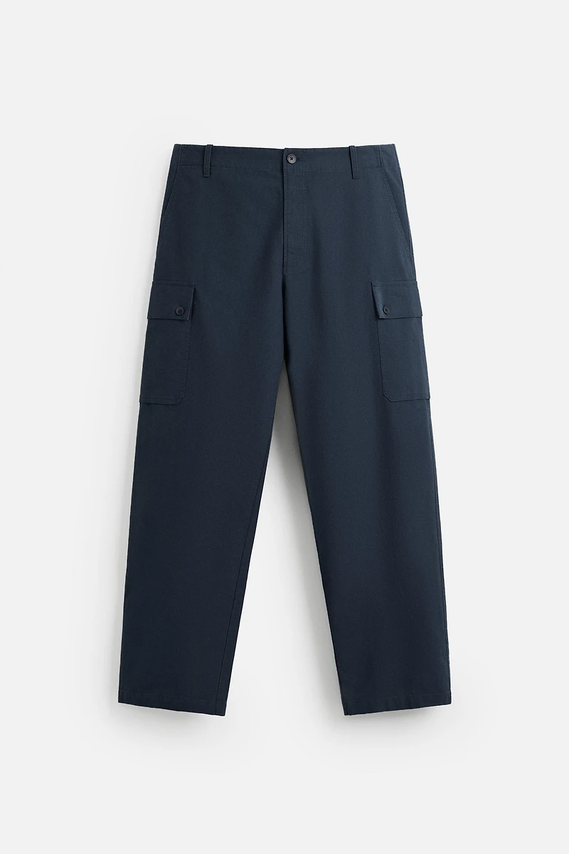 REGULAR FIT CARGO PANTS
