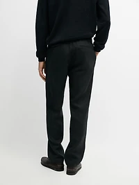 Linen jogger fit pants
