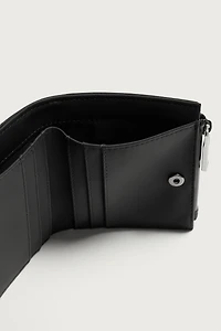 RUBBERIZED COIN PURSE WALLET
