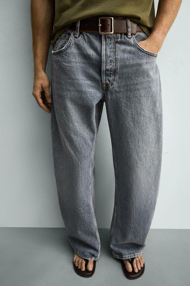 BARREL FIT JEANS
