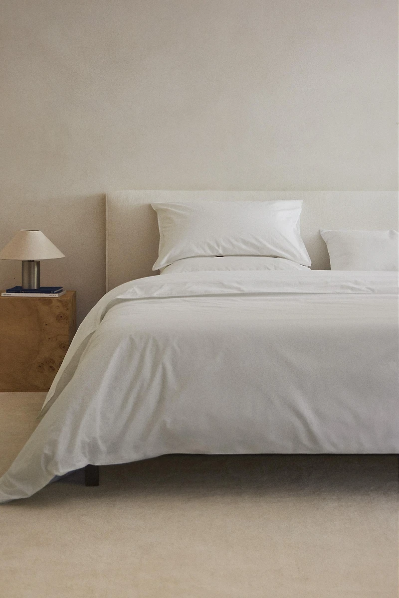 PERCALE DUVET COVER (500 THREAD COUNT)