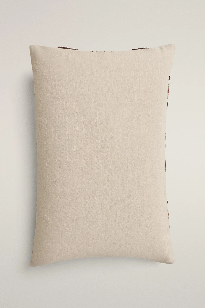 TUFTED THROW PILLOW COVER