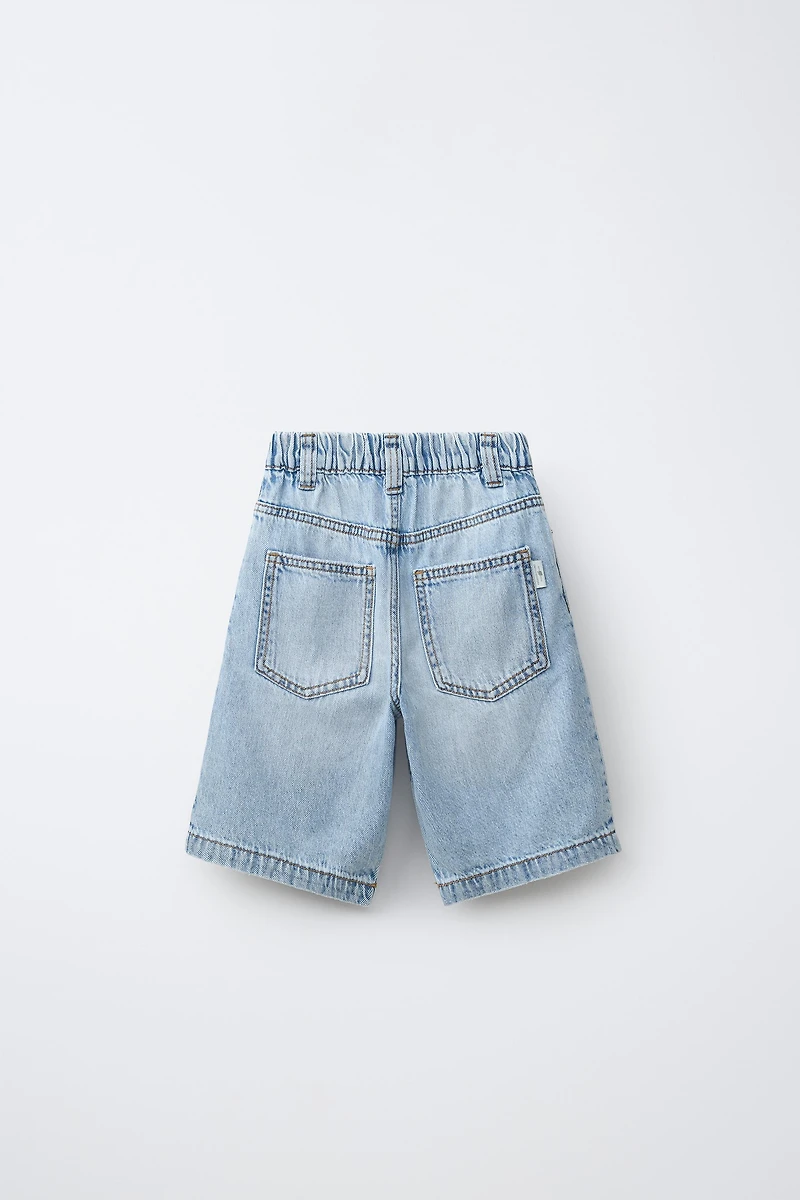 BAGGY DENIM SHORTS