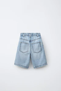 BAGGY DENIM SHORTS