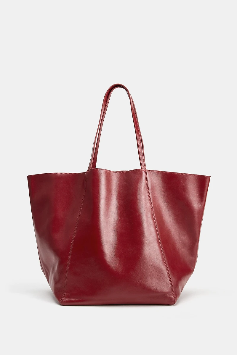 SAC SHOPPER EN CUIR