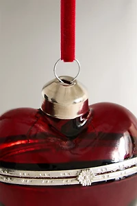 HEART BOX CHRISTMAS TREE ORNAMENT