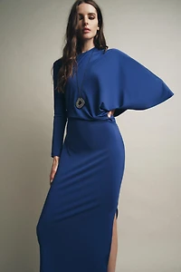 ASYMMETRIC MAXI DRESS