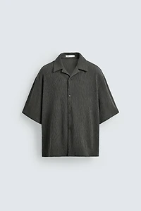 TEXTURED RELAXED FIT SHIRT