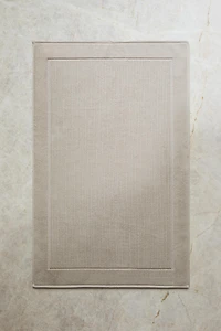 RIBBED TEXTURE BATH MAT