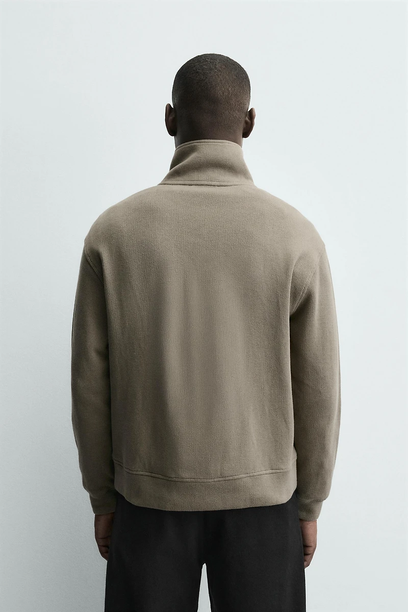 INTERLOCK RIBBED JACKET