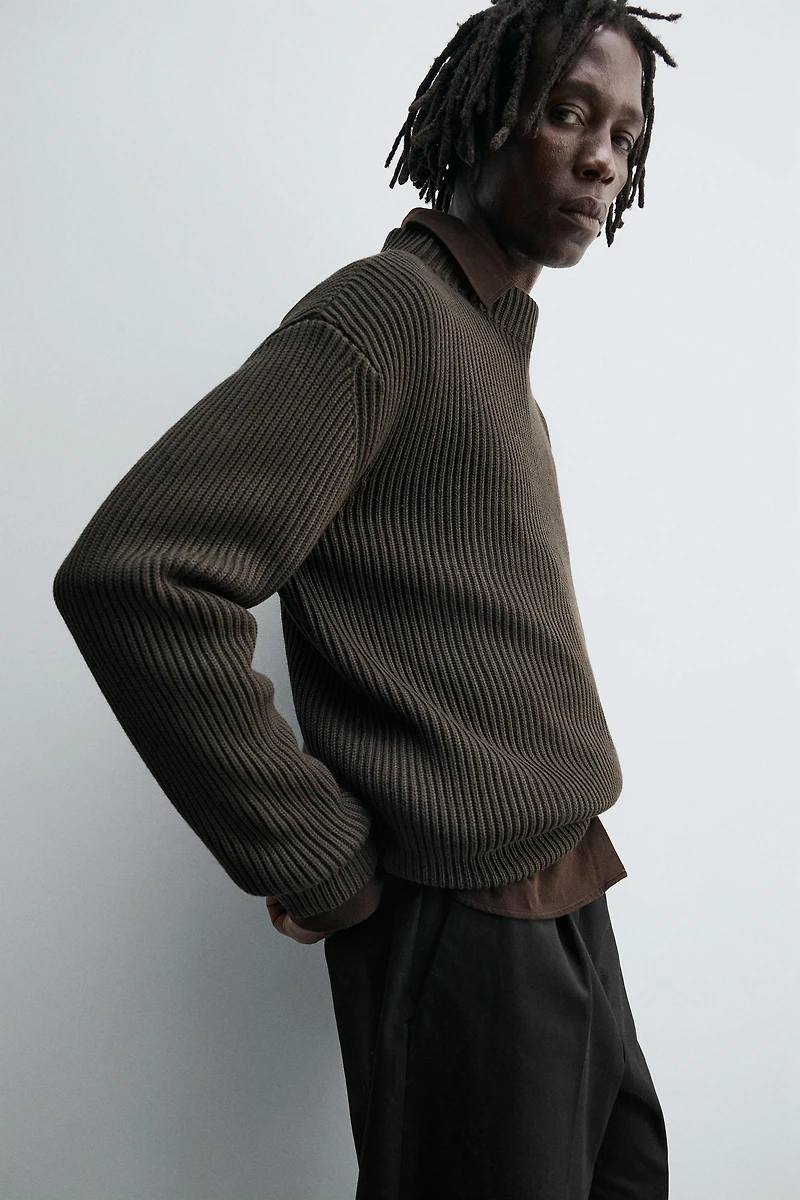 PULL À COL CHEMINÉE