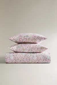 HOUSSE DE COUETTE IMPRIMÉ FLORAL