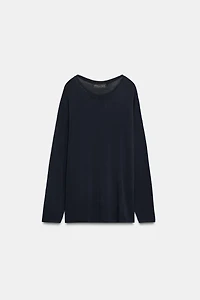 OVERSIZED FINE KNIT JUMPER