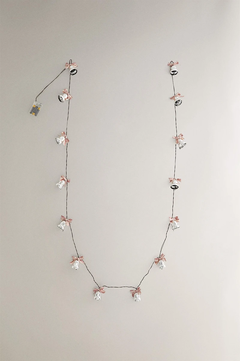 GUIRLANDE CLOCHES LUMINEUSES DE NOËL