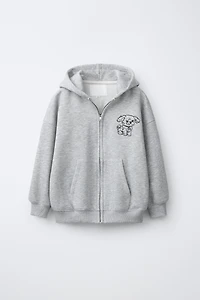 EMBROIDERED DOG HOODIE
