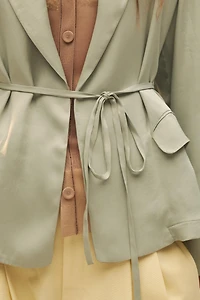 LIMITED EDITION FLOWY POCKET BLAZER