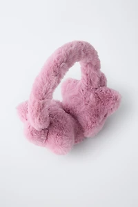 STAR FAUX FUR EARMUFFS