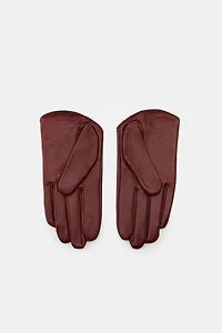 GANTS EN CUIR À LACETS