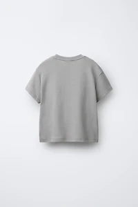 EQUESTRIAN T-SHIRT WITH EMBOSSED TEXT