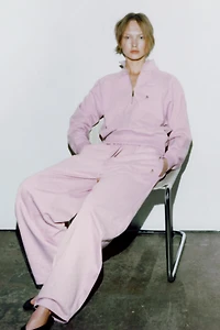 PANTALON EN MOLLETON ZA