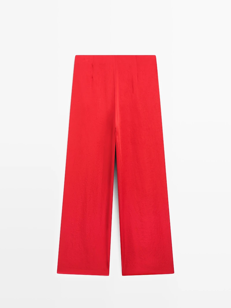 Flowing palazzo trousers