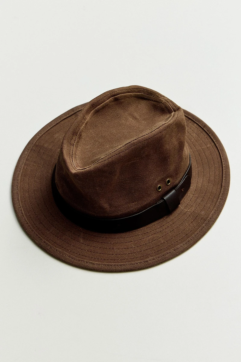 WAXED COTTON HAT