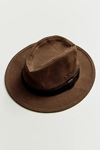 WAXED COTTON HAT