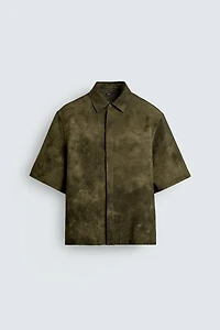 ABSTRACT PRINT RELAXED FIT SHIRT