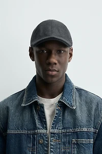 TEXTURED PLAID BERET