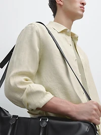100% linen shirt