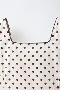 ROBE À POIS
