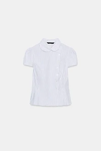 STRIPED POPLIN SHIRT