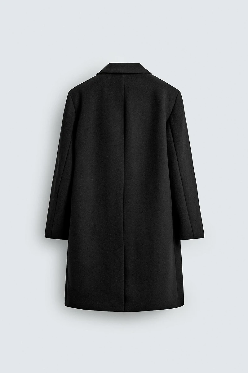 REGULAR FIT WOOL COAT