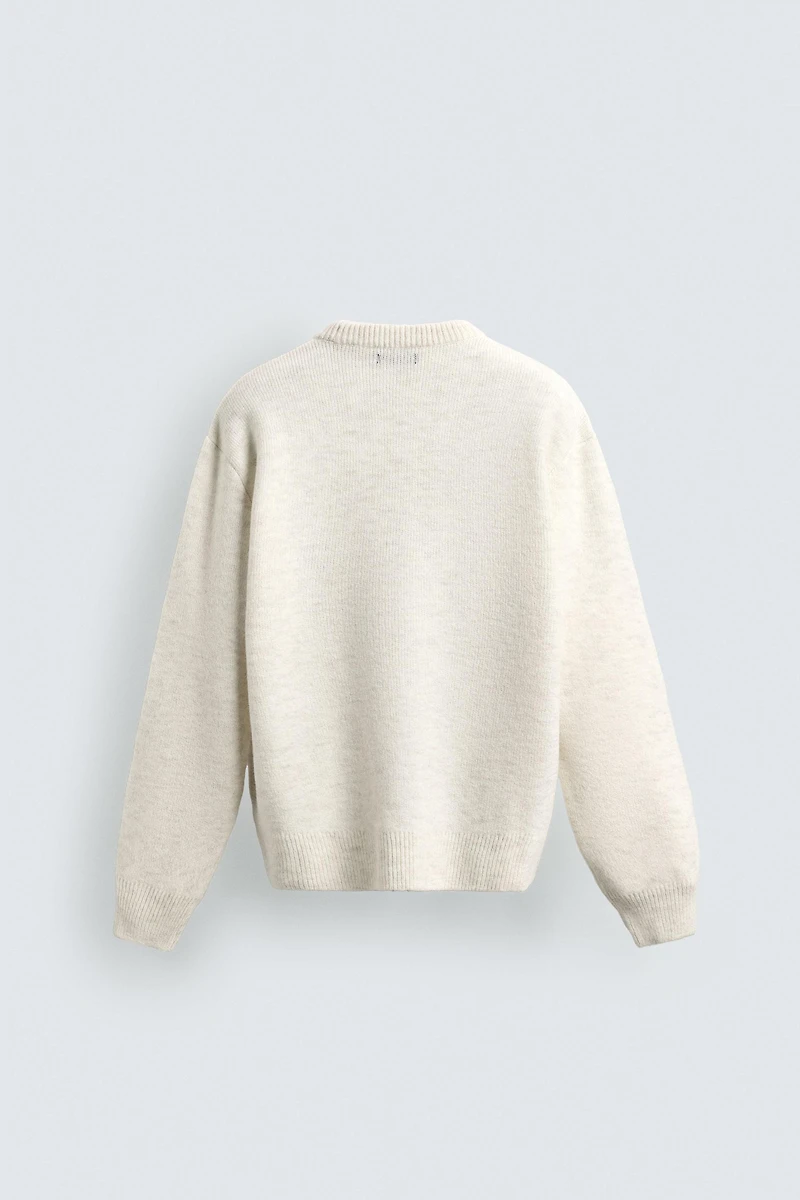 PULL TEXTURÉ COUPE BOXY