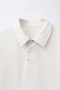 COTTON POLO SHIRT AND BERMUDA SHORTS SET