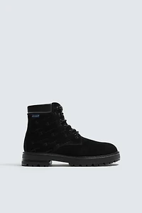 BOTTES EN CUIR AVEC LACETS CHAMPION ® X ZARA