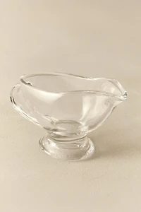 GLASS SAUCE PITCHER