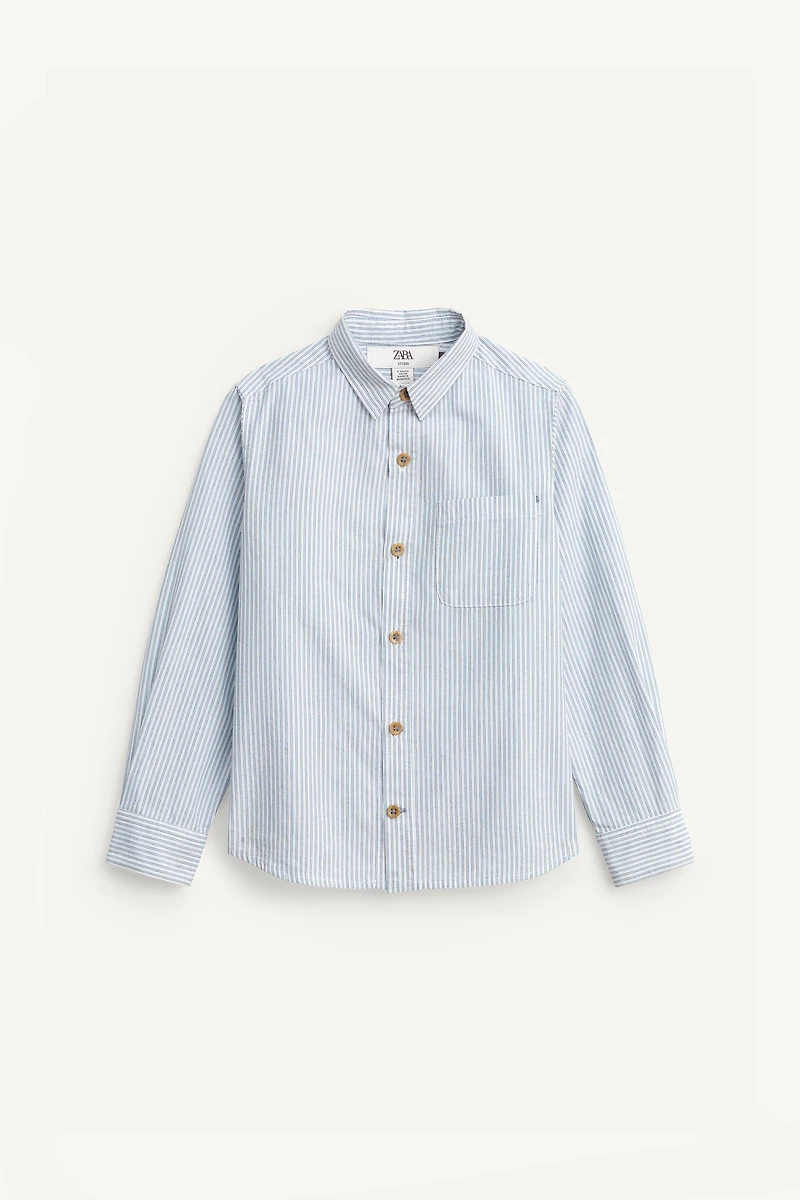 LIMITED EDITION STRIPED SHIRT WITH POCKET
