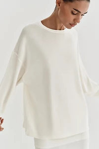 OVERSIZED FINE KNIT JUMPER